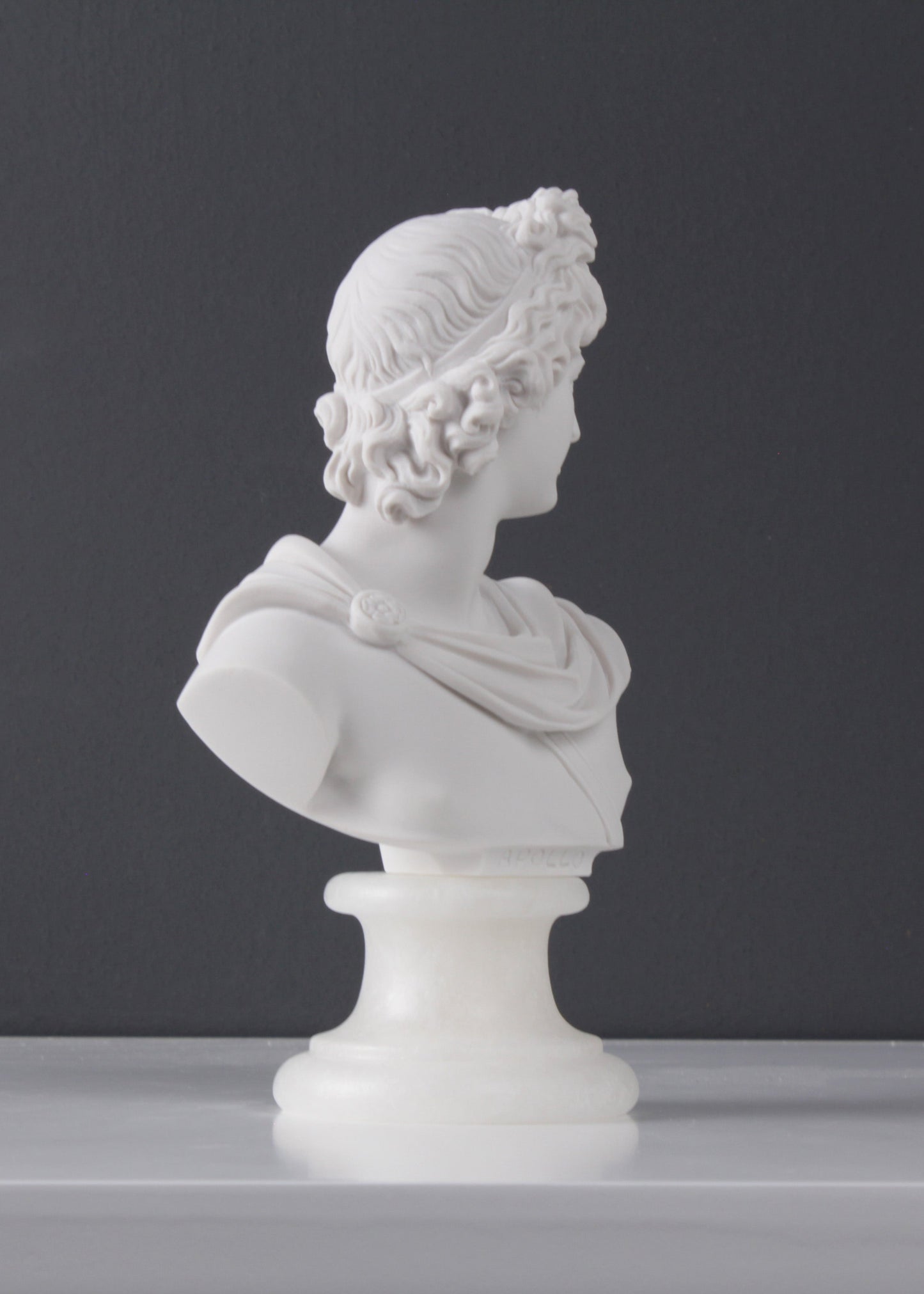 Apollo Bust Statue (Small)