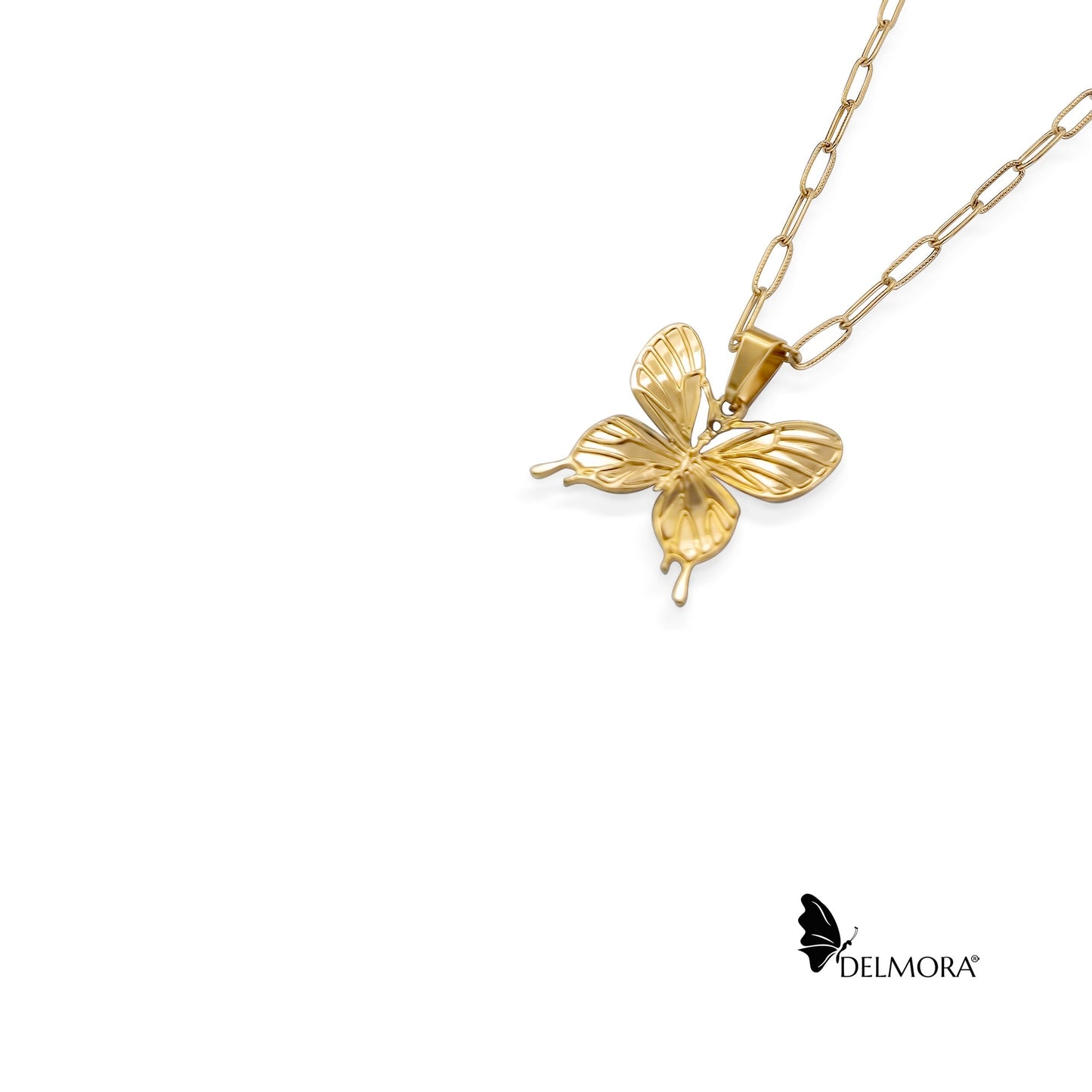 3D Butterfly Necklace