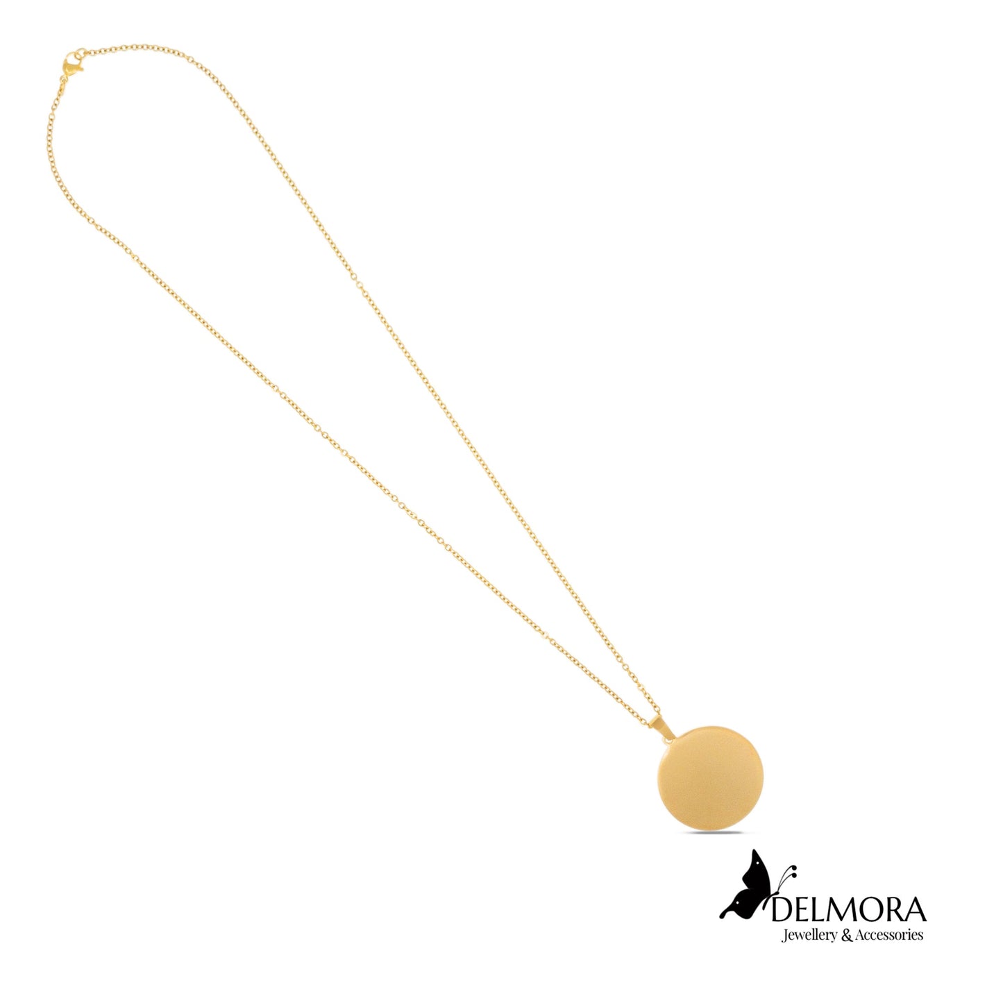 Flat Round Necklace