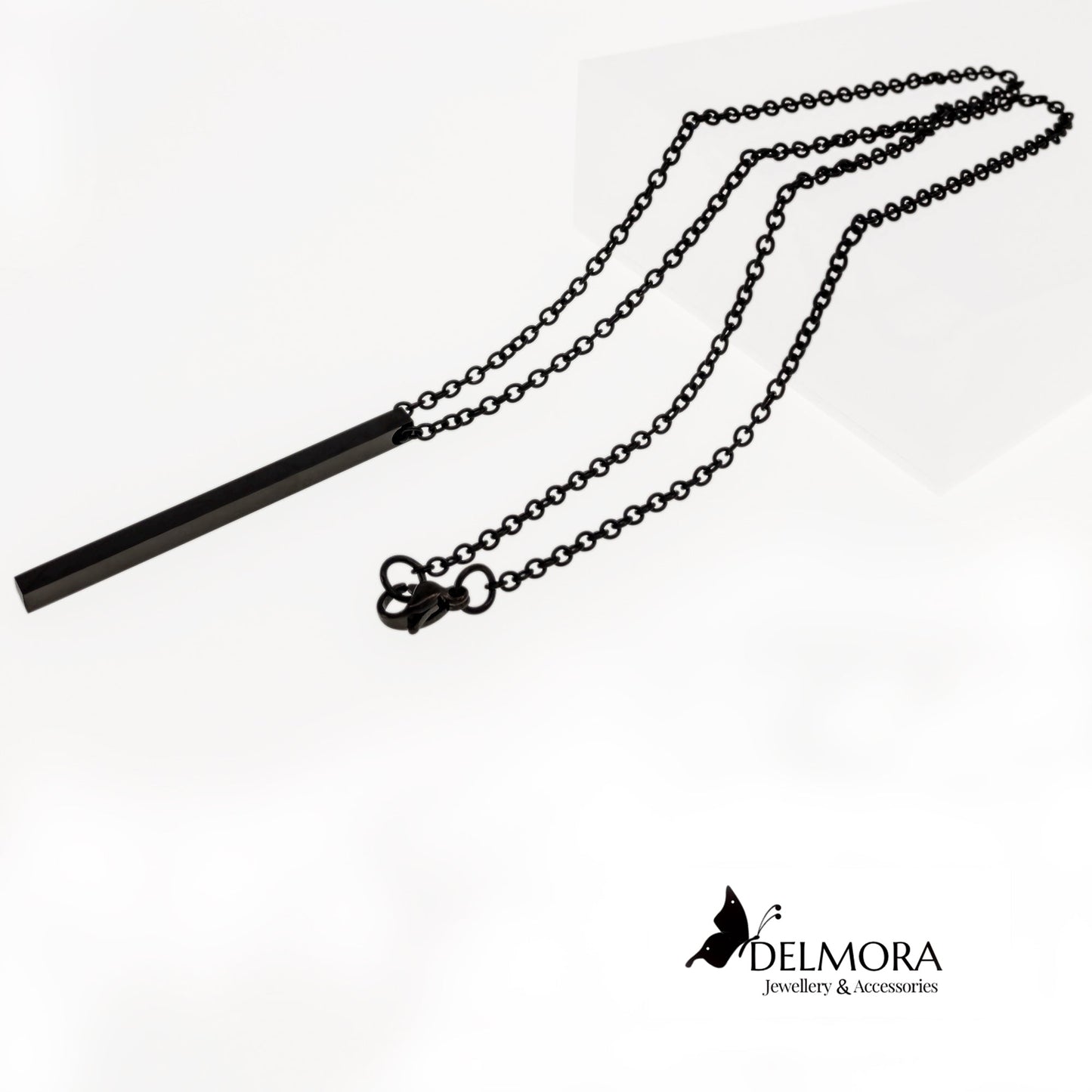 3D Cuboid Necklace