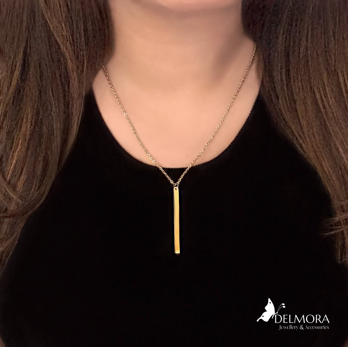 3D Cuboid Necklace