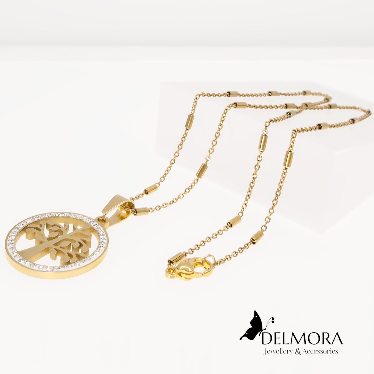Sparkling Tree of Life Necklace
