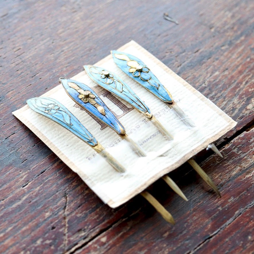 Antique Tian-Tsui (üc´ä) Hair Pin - Extra Small