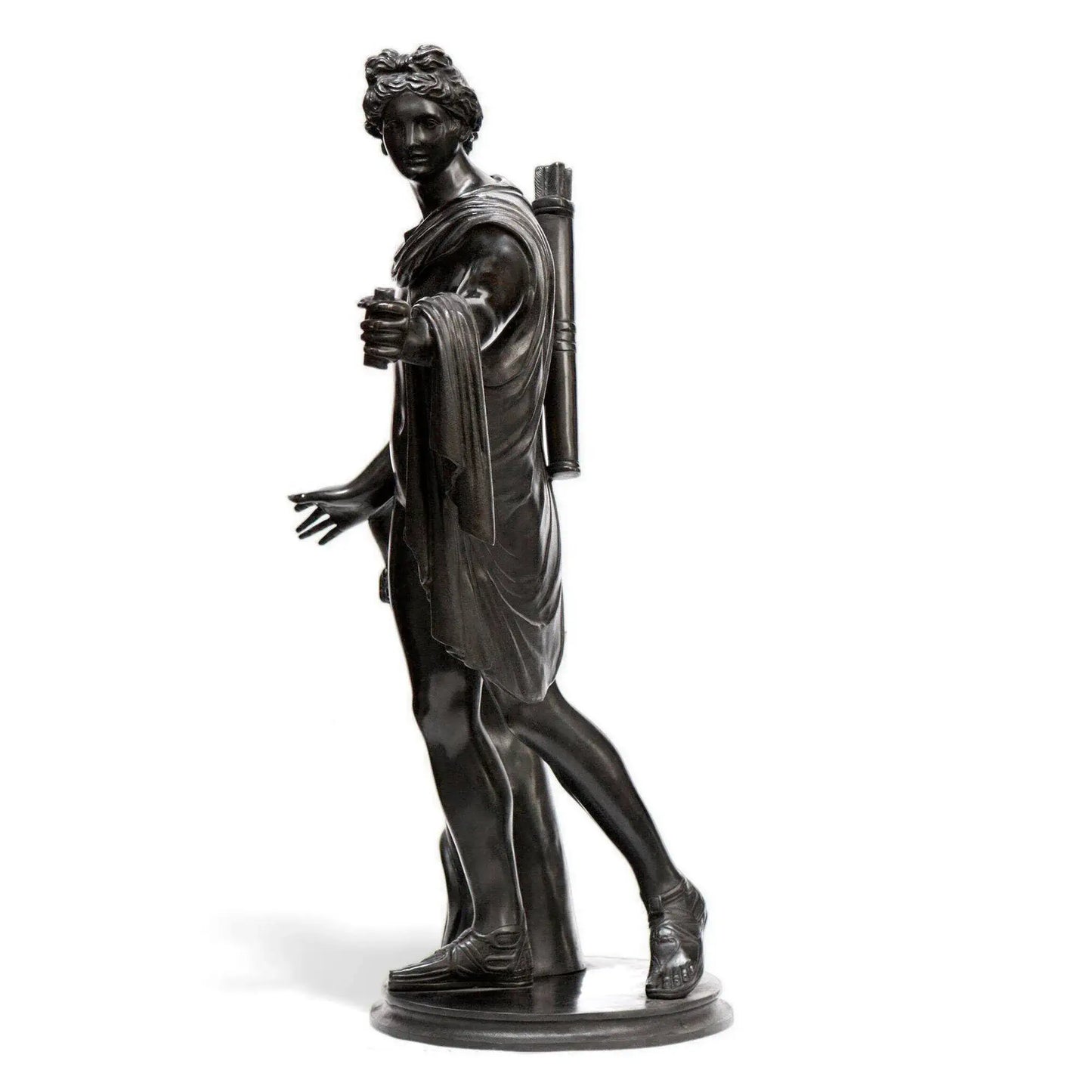Statua in Bronzo di Apollo - Copia dell'Originale dei Musei Vaticani