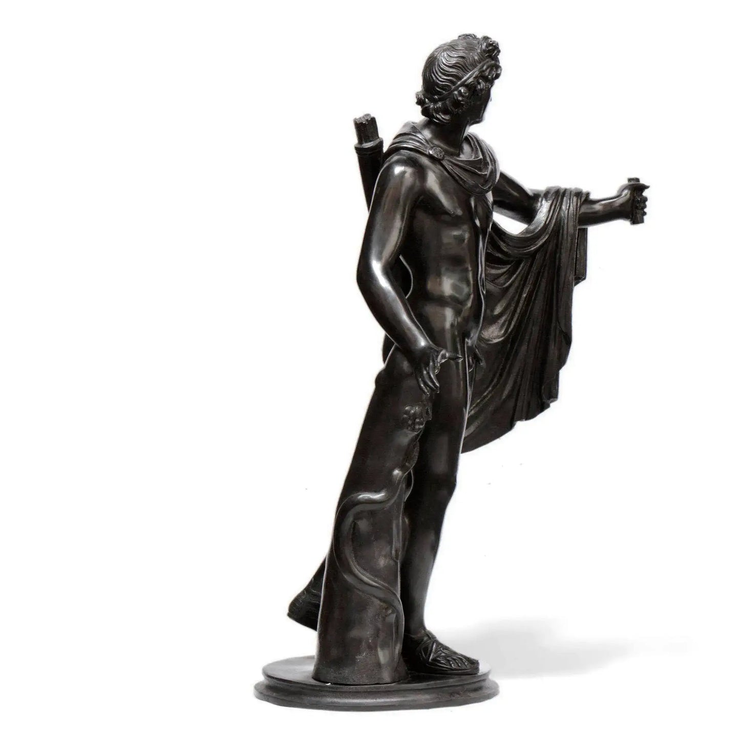 Statua in Bronzo di Apollo - Copia dell'Originale dei Musei Vaticani