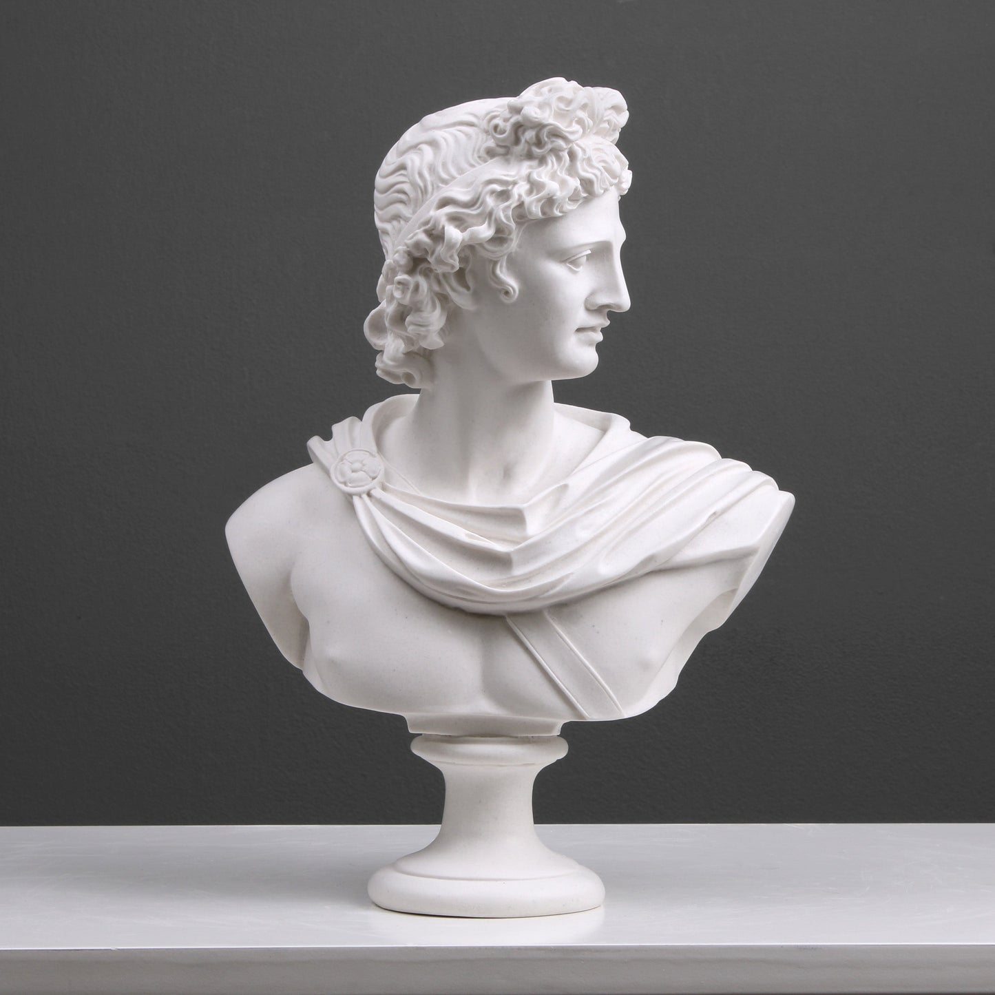 Apollo & Diana Busts in Pair (Greek God Statues)