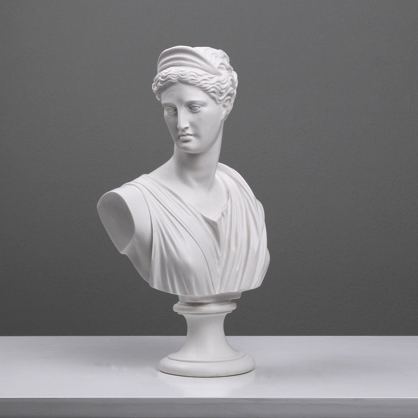 Apollo & Diana Busts in Pair (Greek God Statues)