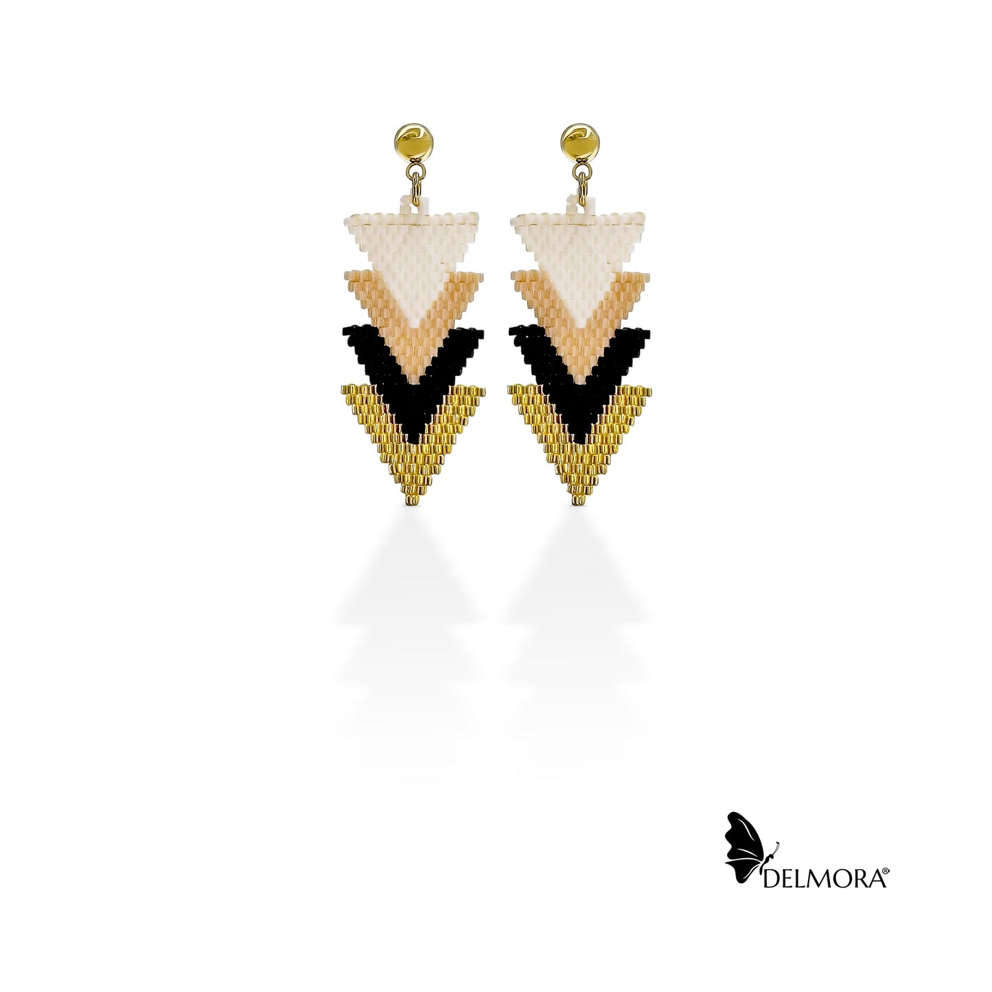 4-Triangle Earrings