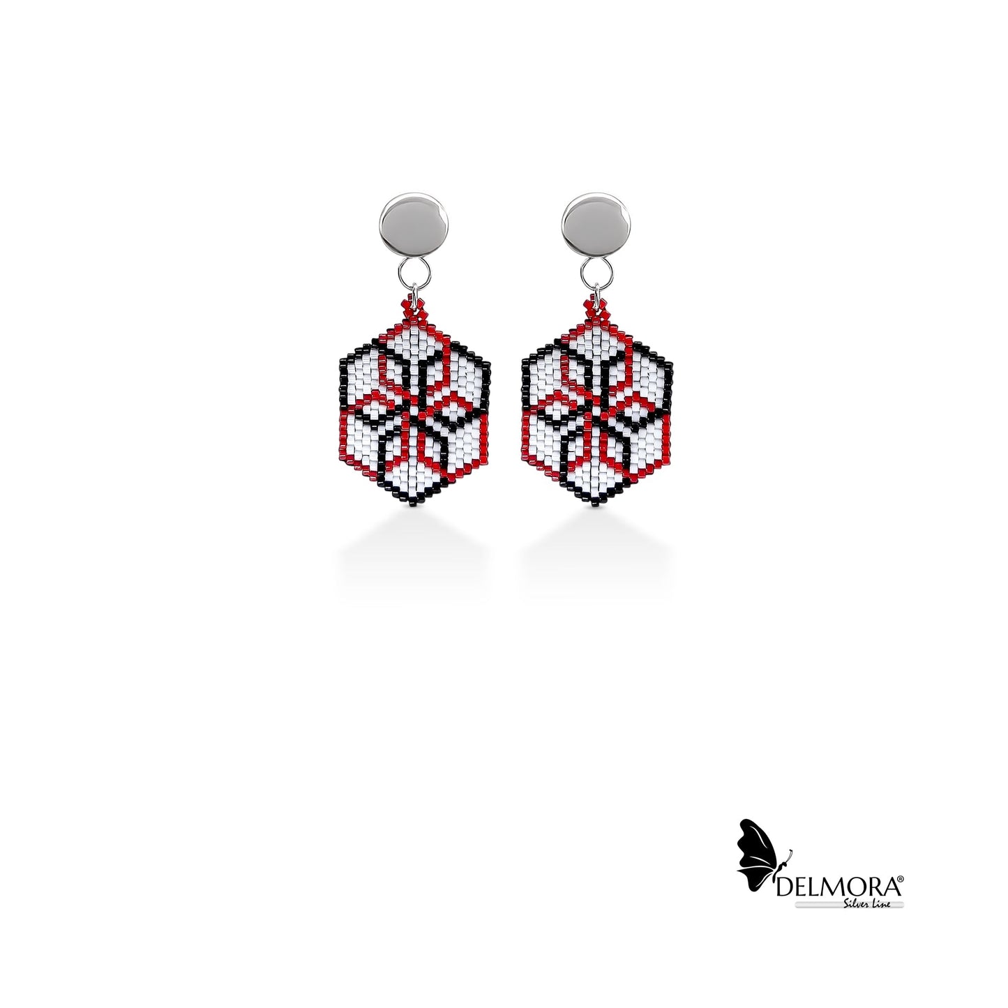 Hexagon Earrings