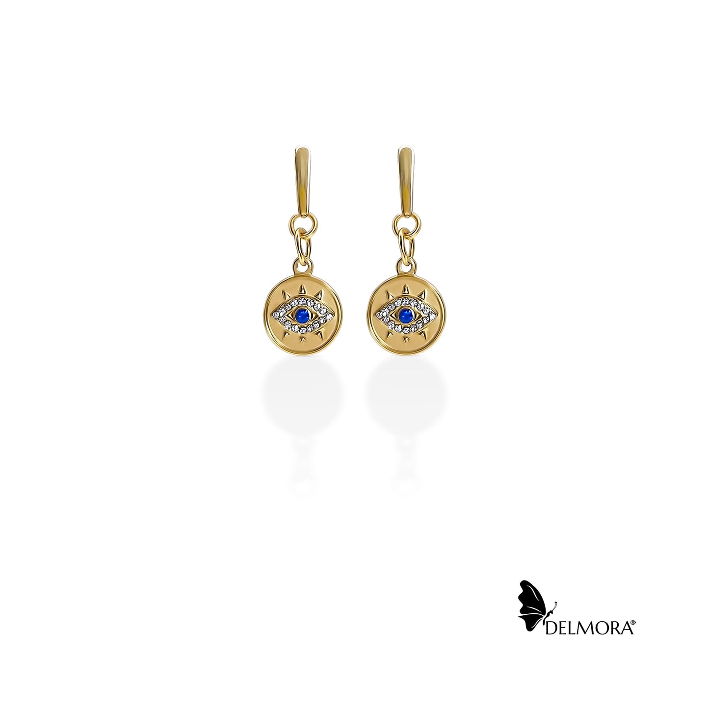 Sparkling Blue Evil Eye Set
