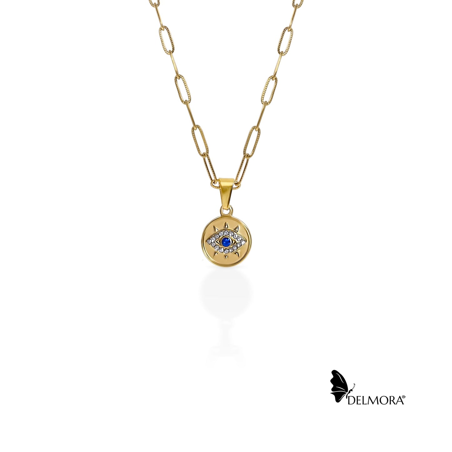 Sparkling Blue Evil Eye Set