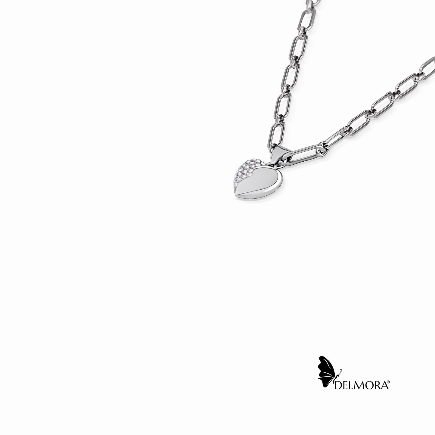Sparkling Heart Necklace