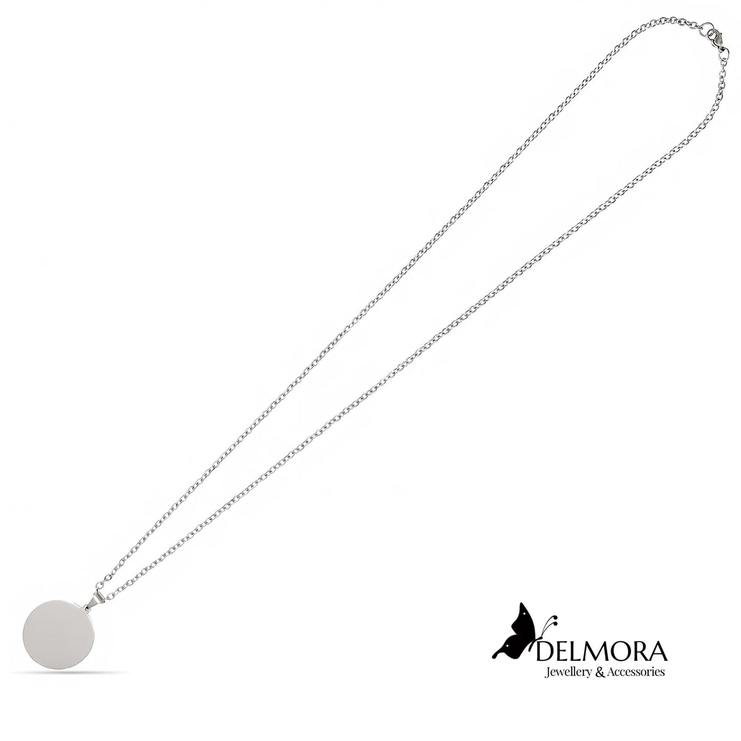 Flat Round Necklace