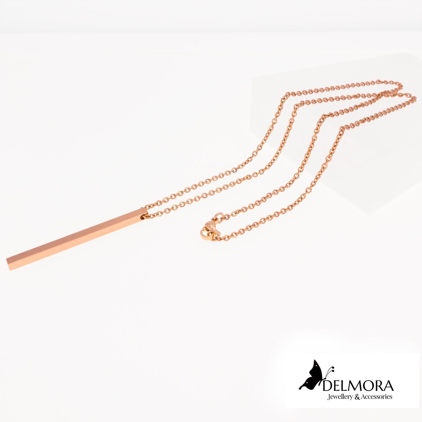 3D Cuboid Necklace