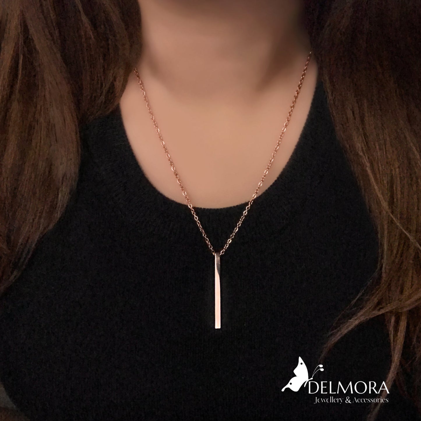 3D Cuboid Necklace
