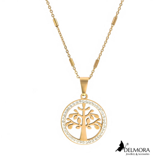 Sparkling Tree of Life Necklace