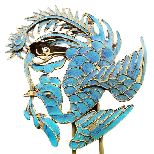 Antique Qing Dynasty Tian-Tsui Hair Pin - 0005
