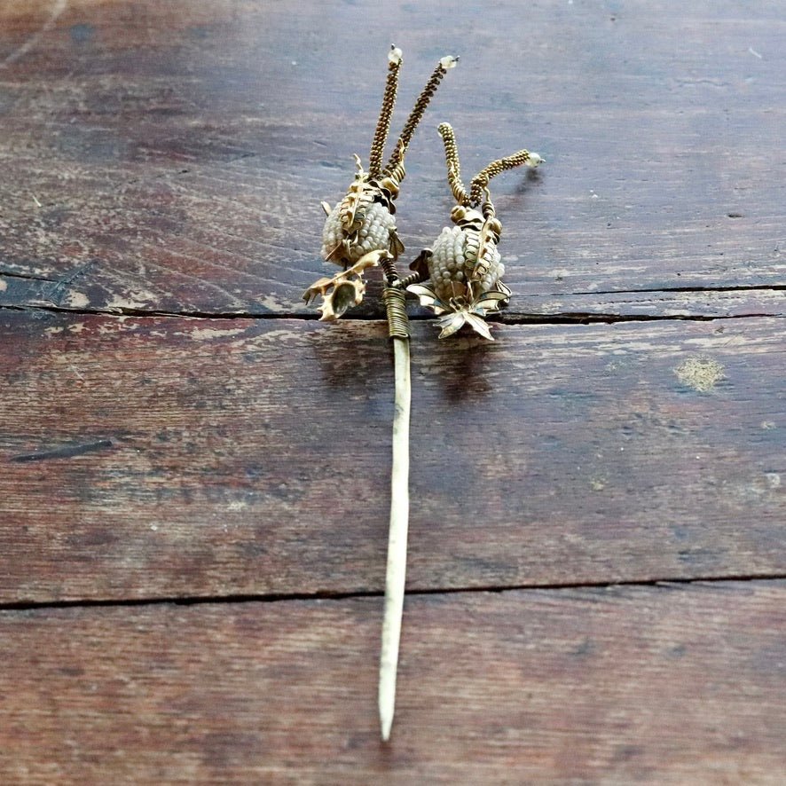 Antique Qing Dynasty Tian-Tsui (üc´ä) Hair Pin - Extra Large - 1027