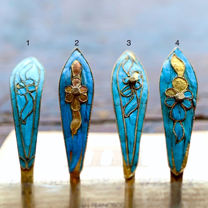 Antique Tian-Tsui (üc´ä) Hair Pin - Extra Small