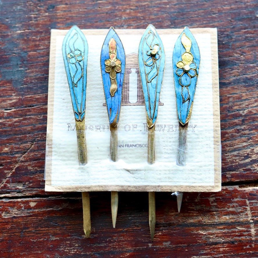 Antique Tian-Tsui (üc´ä) Hair Pin - Extra Small