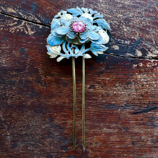 Antique Tian-Tsui (üc´ä) Hair Pin - Large