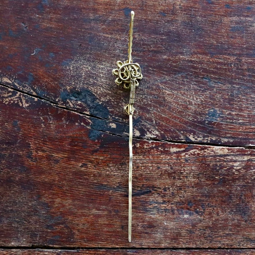 Antique Tian-Tsui (üc´ä) Hair Pin - Large
