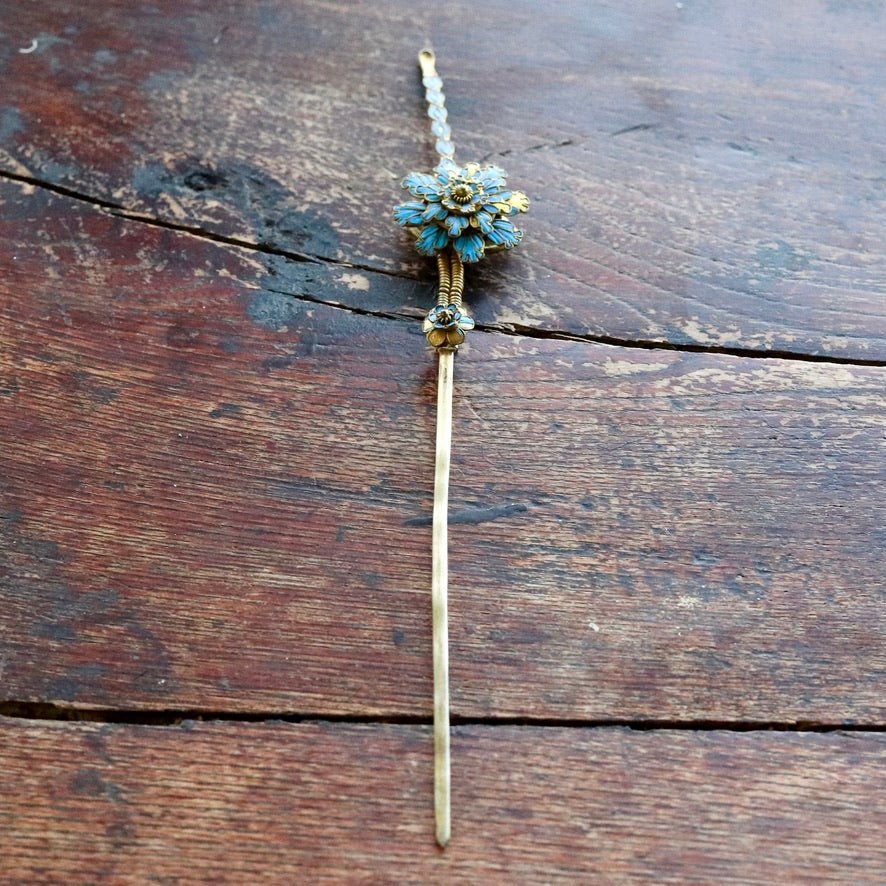 Antique Tian-Tsui (üc´ä) Hair Pin - Large