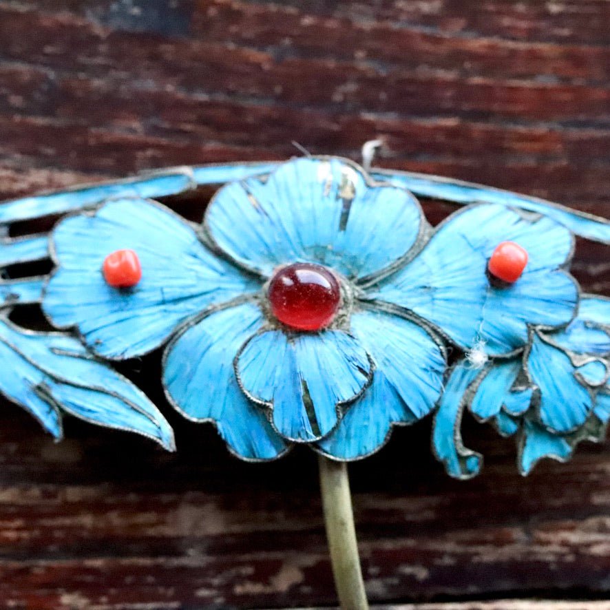 Antique Tian-Tsui (üc´ä) Hair Pin - Medium