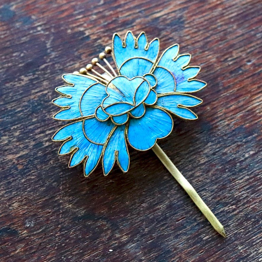 Antique Tian-Tsui (üc´ä) Hair Pin - Medium