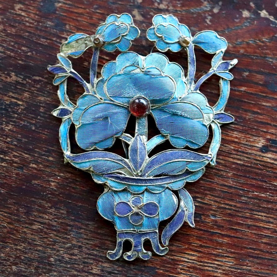 Antique Tian-Tsui (üc´ä) Hair Pin - Medium