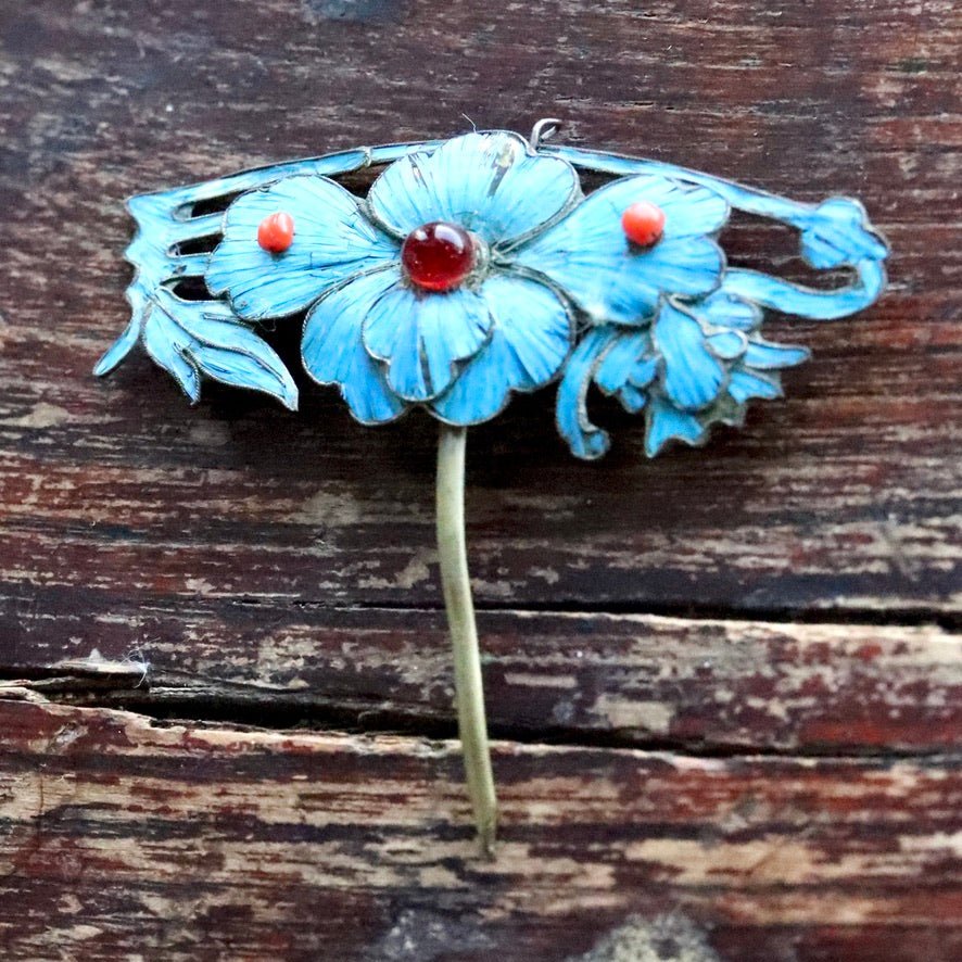 Antique Tian-Tsui (üc´ä) Hair Pin - Medium