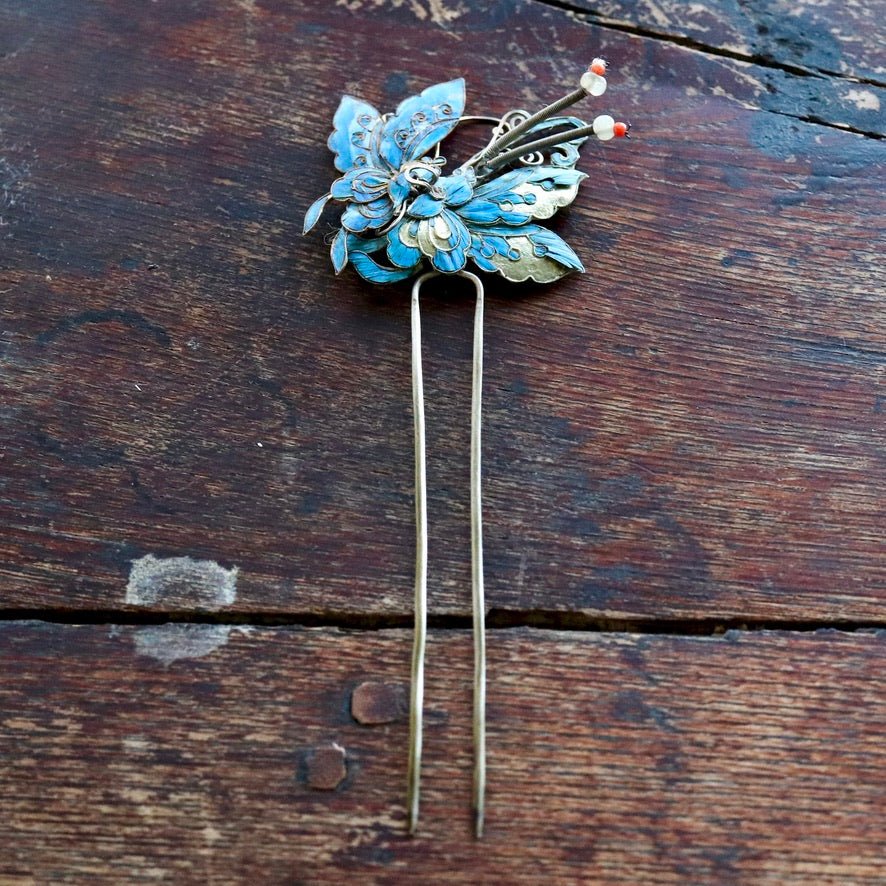 Antique Tian-Tsui (üc´ä) Hair Pin - Medium