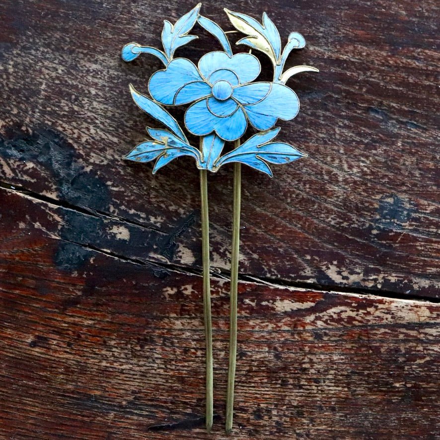 Antique Tian-Tsui (üc´ä) Hair Pin - Medium