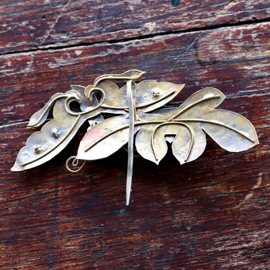 Antique Tian-Tsui (üc´ä) Hair Pin - Small, Fing fisher feather