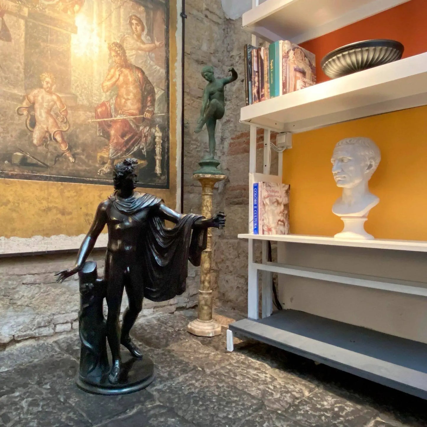 Statua in Bronzo di Apollo - Copia dell'Originale dei Musei Vaticani