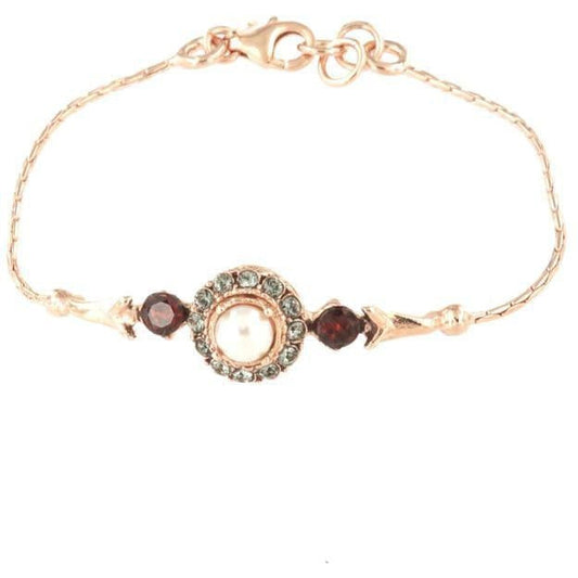 Bracciale Stile Antico Con Pietre - Argento 925